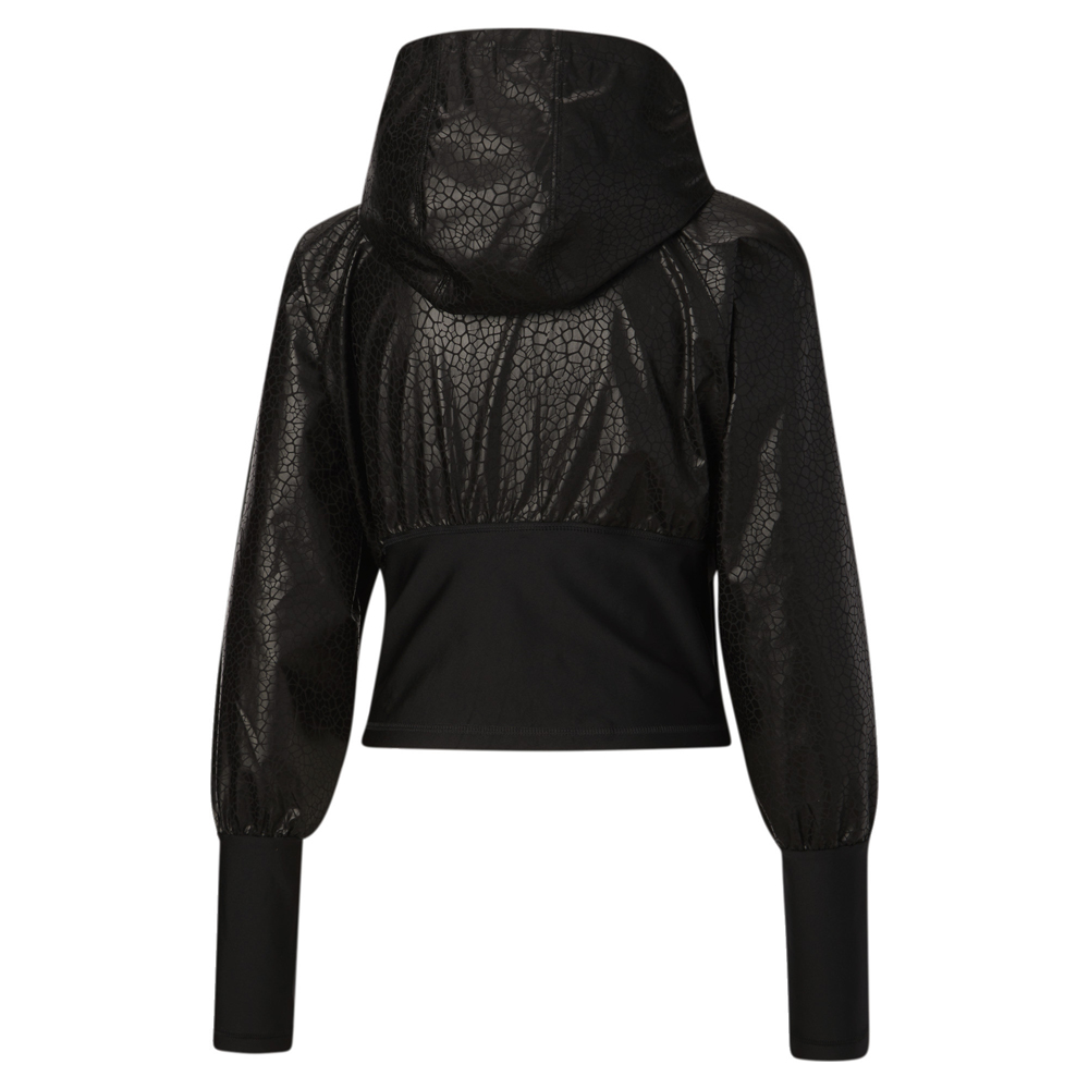 Puma Train Ultra Woven Knit Jacket Womens Black Casual Athletic Outerwear 521057