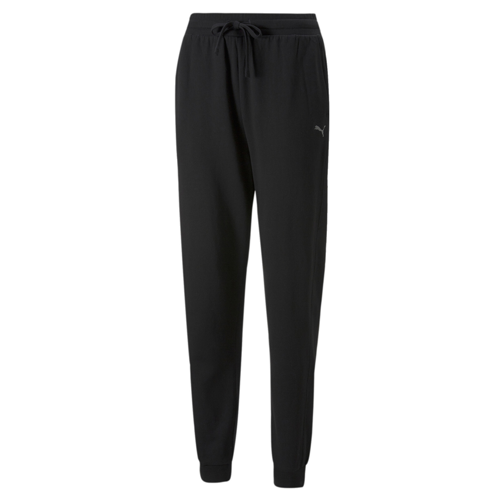 Puma Studio Fleece Athletic Pants Womens Black Casual Athletic Bottoms  52224301