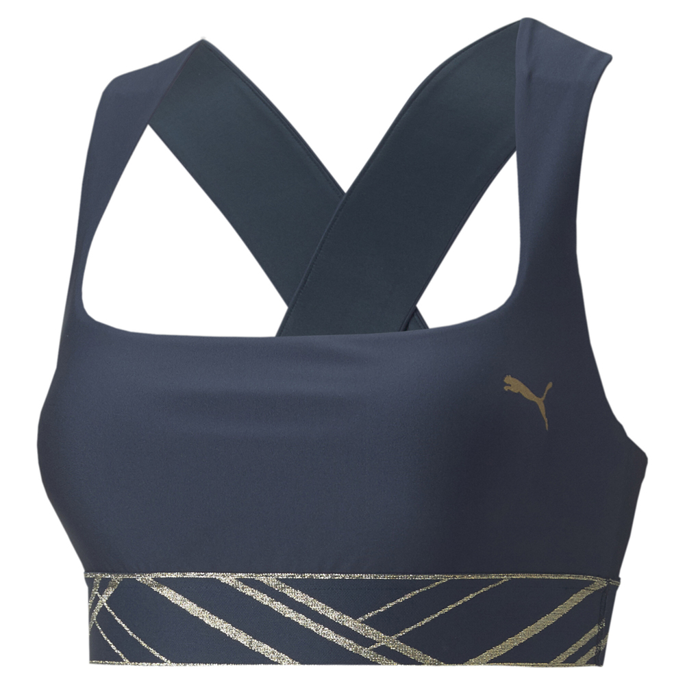 Puma Mid Impact Deco Glam Sports Bra