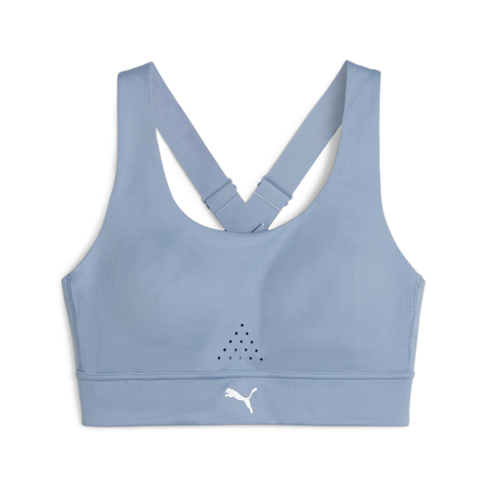 Puma PWRbreathe Run Logo Sports Bra