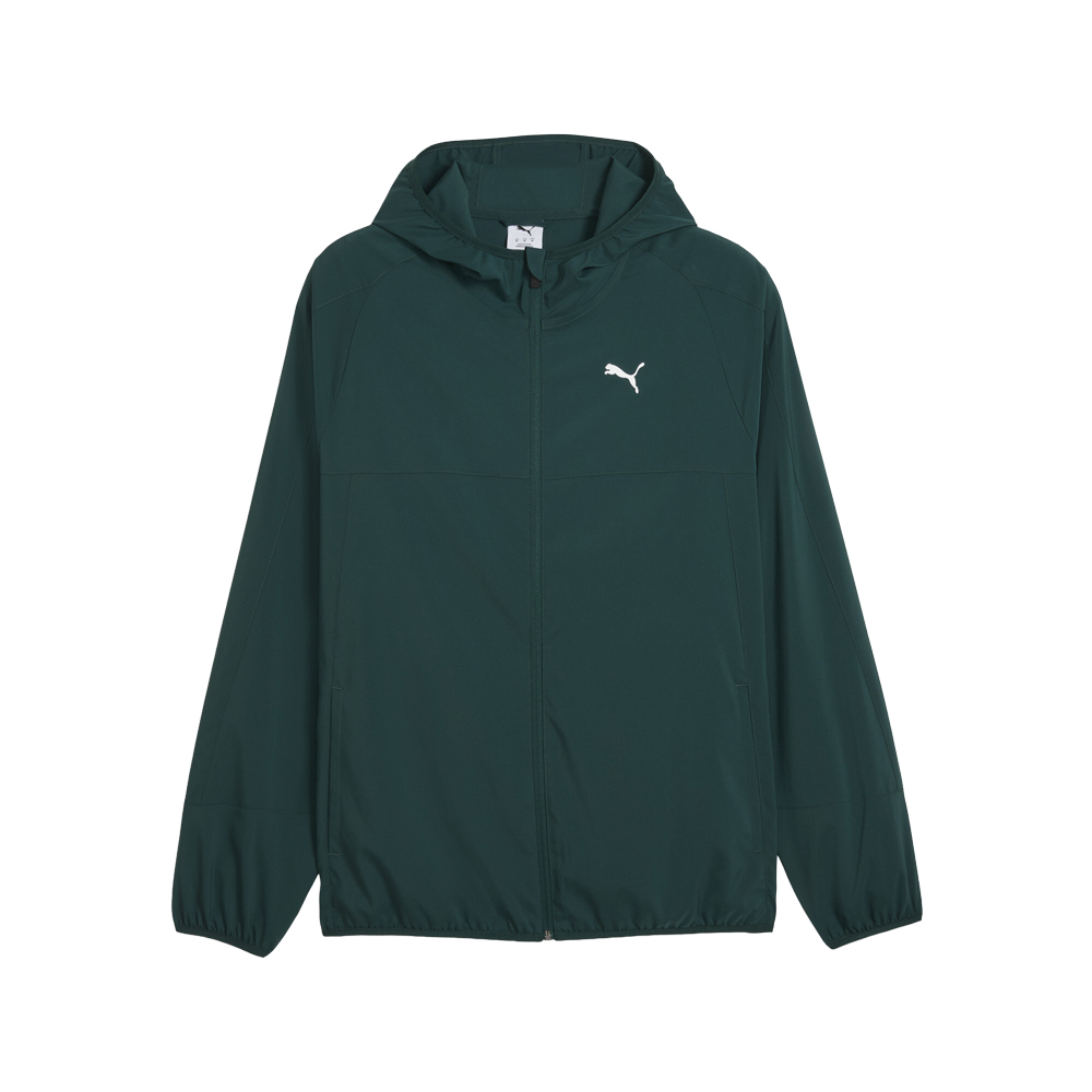 PUMA Train All Day Tech Men's Zip-Up Jacket in Green, Size M