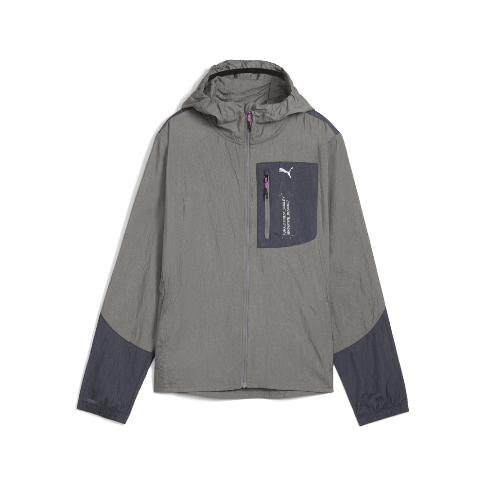 PUMA SEASONS windCELL Women's Jacket in Grey, Size S