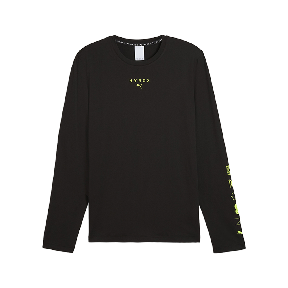 PUMA PUMA X HYROX Cloudspun Crew Neck Long Sleeve Training T-Shirt