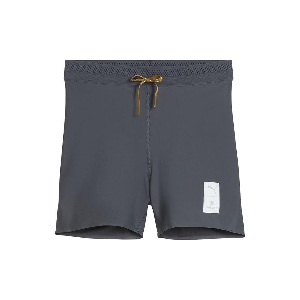 PUMA x SAYSKY Women's Moisture Wicking Running Short Tights in Grey, Size XS