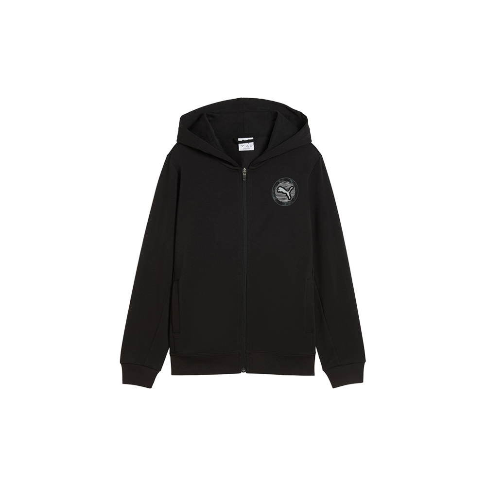 PUMA Active Sports Graphic Full Zip Hoodie (Youth)