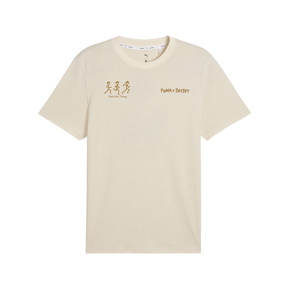 PUMA PUMA X SAYSKY Crew Neck Short Sleeve T-Shirt