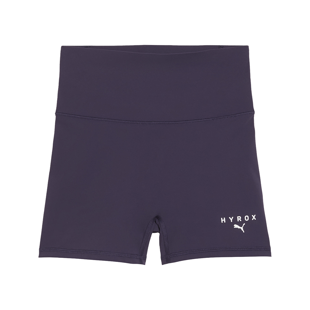 PUMA x HYROX Women's 3" Biker Shorts, Small, Deep Plum