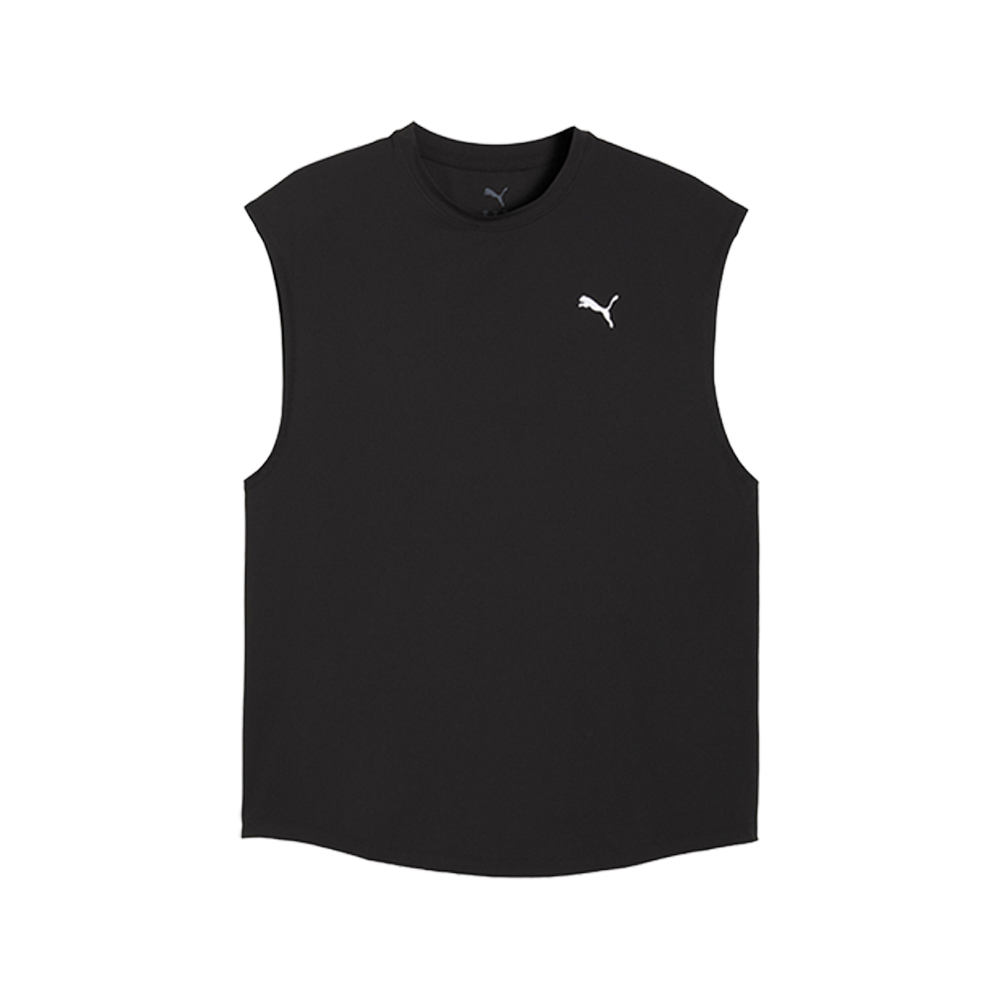 PUMA Run coolCELL Men's Cooling Running Singlet in Black, Size XXL