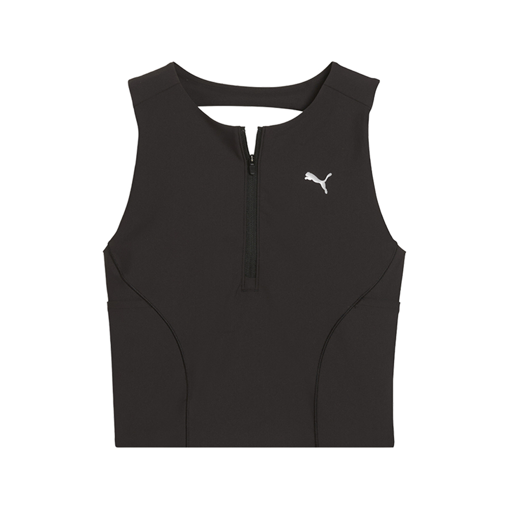 PUMA Run Lightstride Cropped Running Crew Neck Tank Top