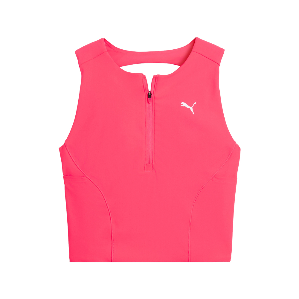 PUMA Run Lightstride Cropped Running Crew Neck Tank Top