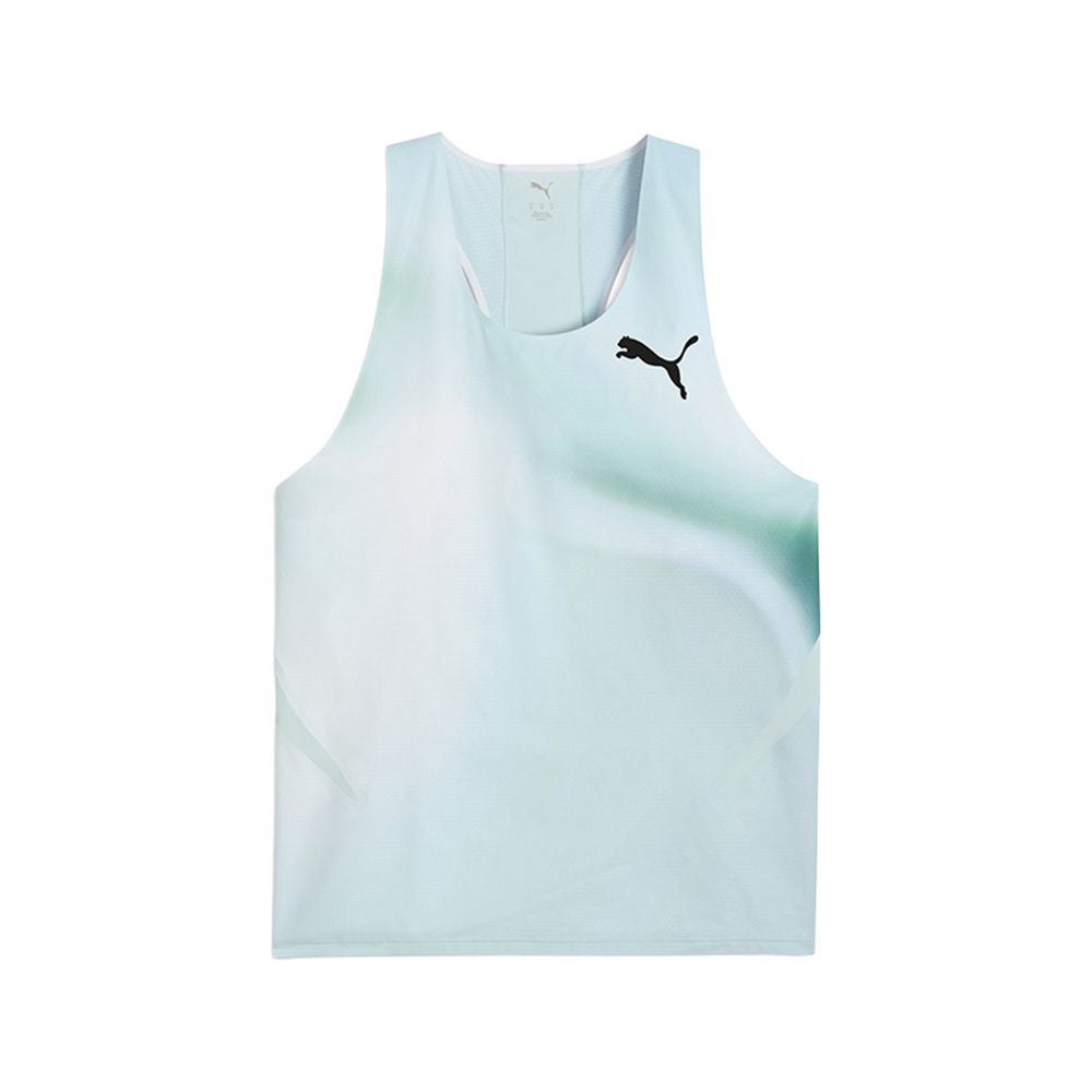 PUMA Lightspeed Ultraweave Graphic Crew Neck Singlet Tank Top