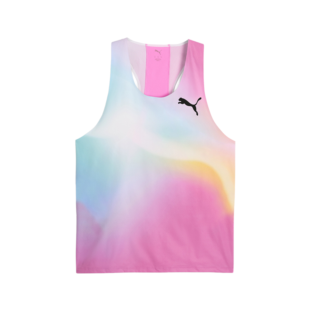 PUMA Lightspeed Ultraweave Graphic Crew Neck Singlet Tank Top