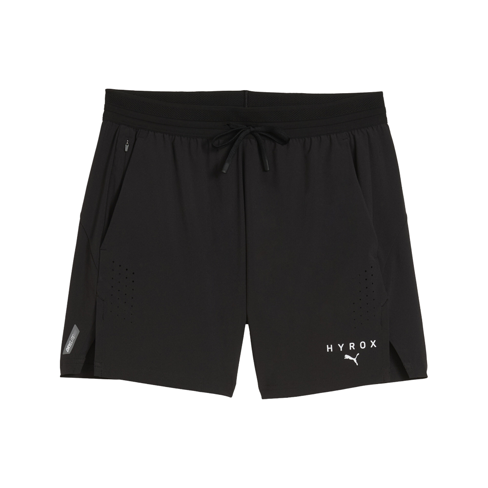 PUMA HYROX ブラックショートパンツ　メンズS PUMA X Hyrox Dryelite 5 Inch Shorts Mens Black Casual Athletic