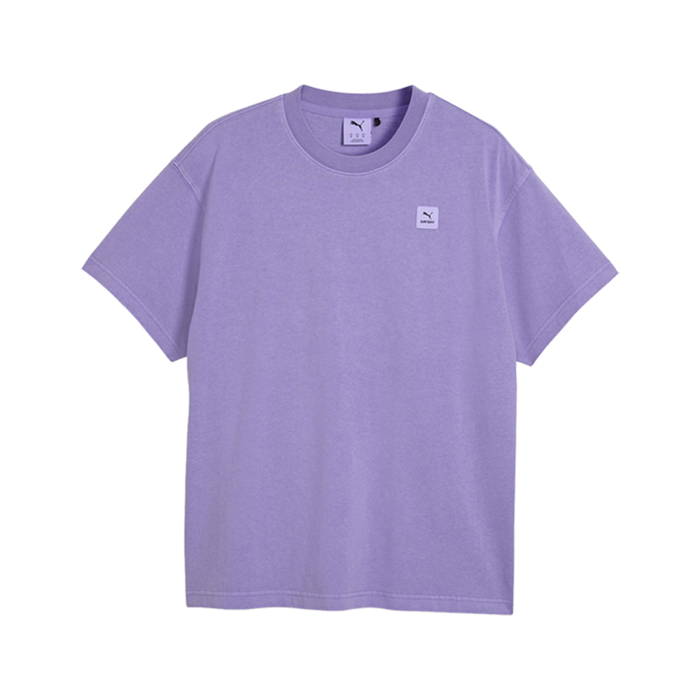 PUMA x SAYSKY Running Graphic Team T-Shirt in Purple, Size M