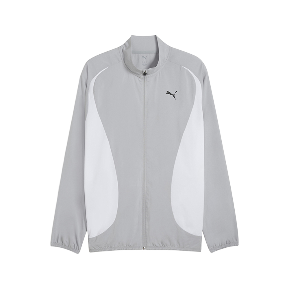 PUMA Train All Day Men's Warm Up Training Jacket in Grey, Size M