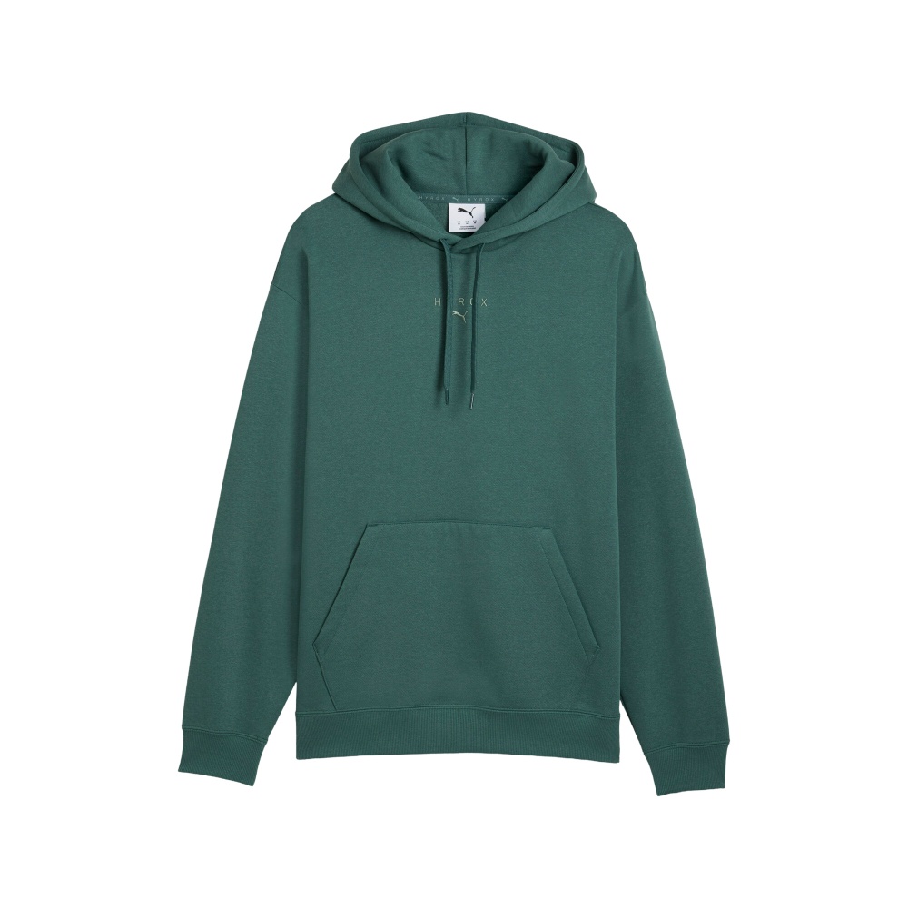 PUMA x HYROX Men's Heavyweight Hoodie in Green, Size XXL