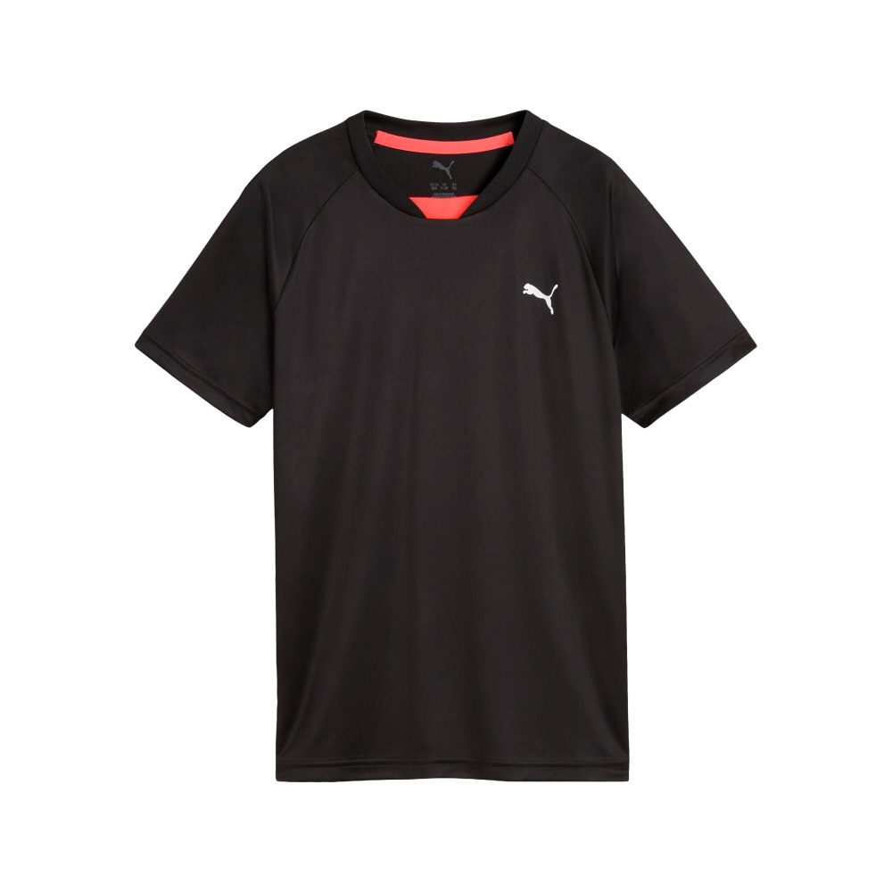 PUMA Active Sports Big Kids' Graphic T-Shirt in Black, Size XL