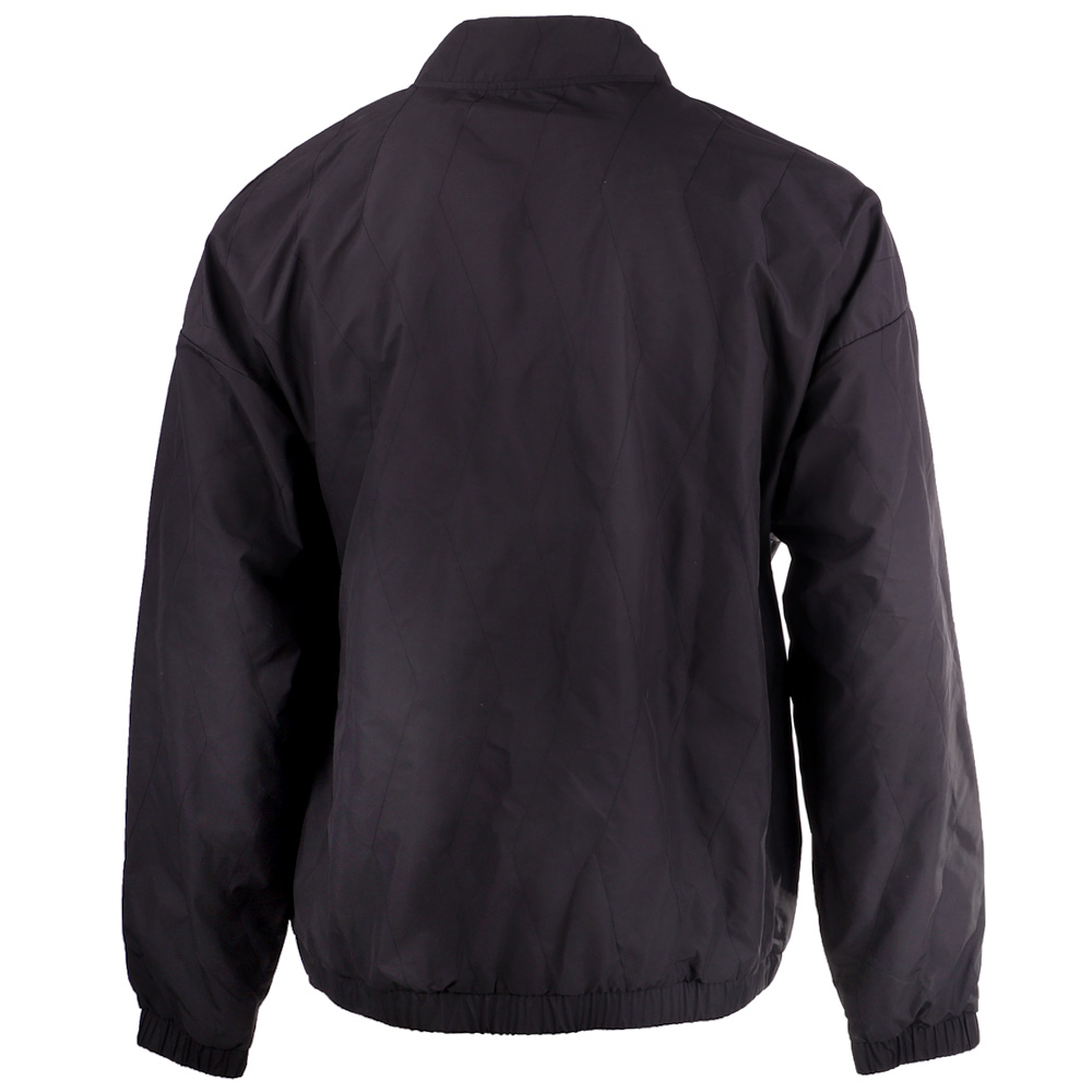 Puma Quilted Half Zip Jacket Mens Black Casual Tops 530838-04 | eBay