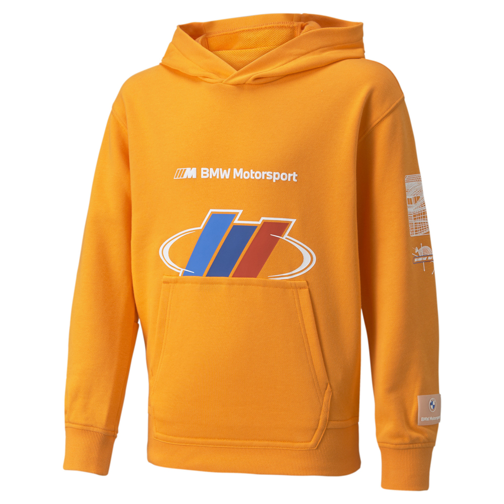 週末限定ンセール Mms Bmw PUMA Street Orange Boys Youth Hoodie Pullover Logo ラウンド用品・アクセサリー