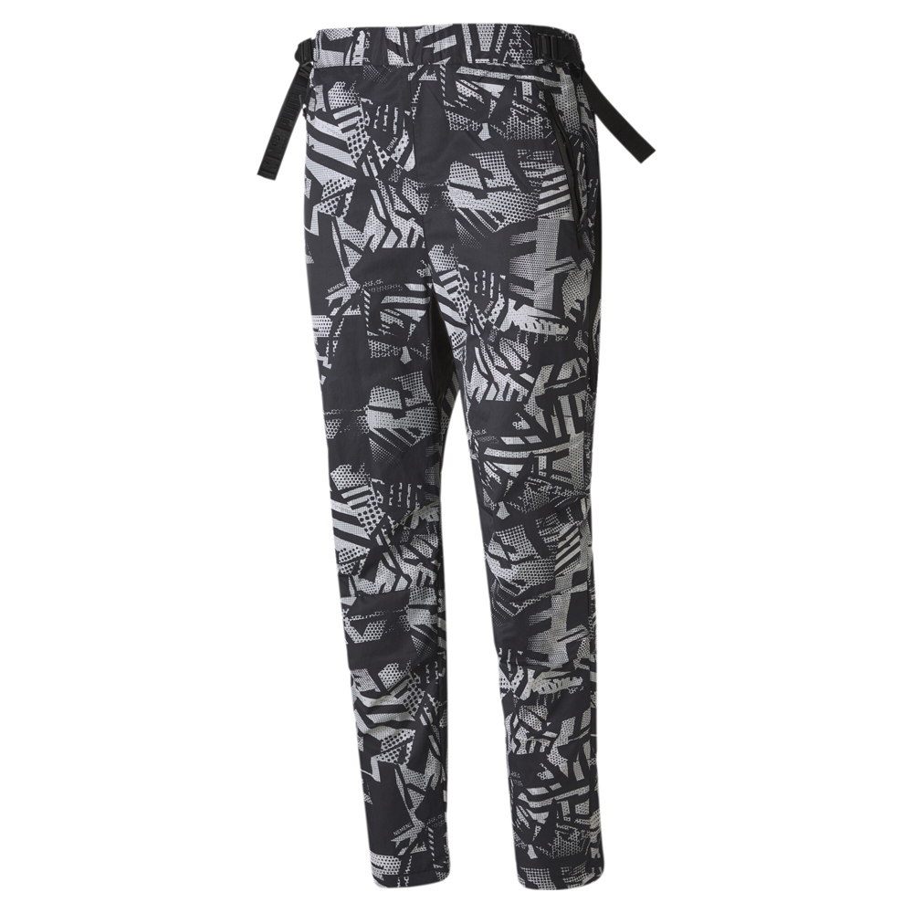 【JEMUT】23SS★ Peanut Wide Washing Pants PUMA Nemen Winterized Pants Mens Black Casual Athletic