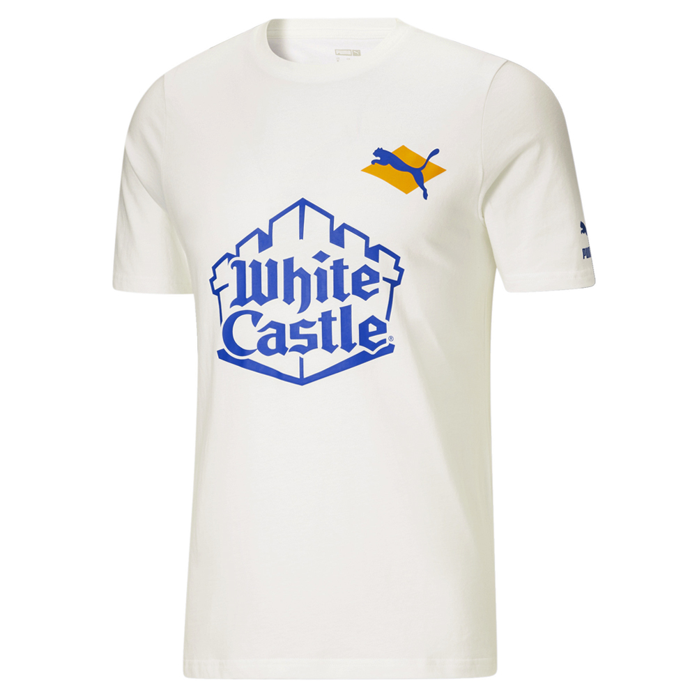 puma white castle shirt