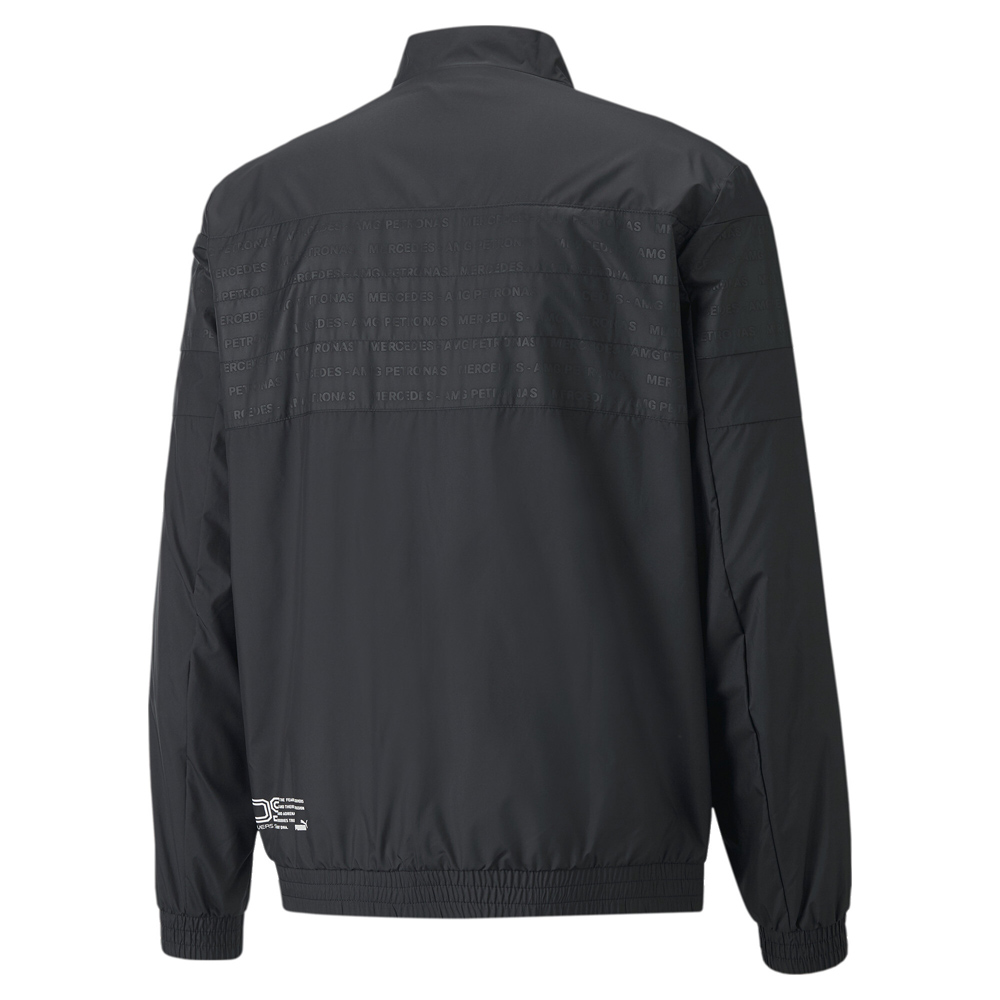 Puma Mapf1 Sds Logo FullZip Jacket Mens Black Casual Athletic Outerwear 53350201