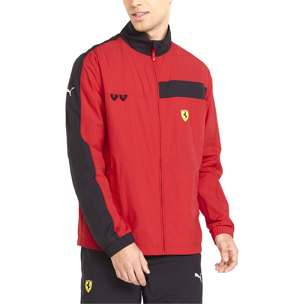Puma Sf Race Заявление Полная молния Куртка мужская Размер XL Повседневная спортивная верхняя одежда 5
