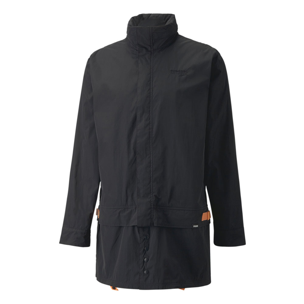 Куртка Puma Top Of The Key Jacket Мужская черная повседневная спортивная верхняя одежда 53417101