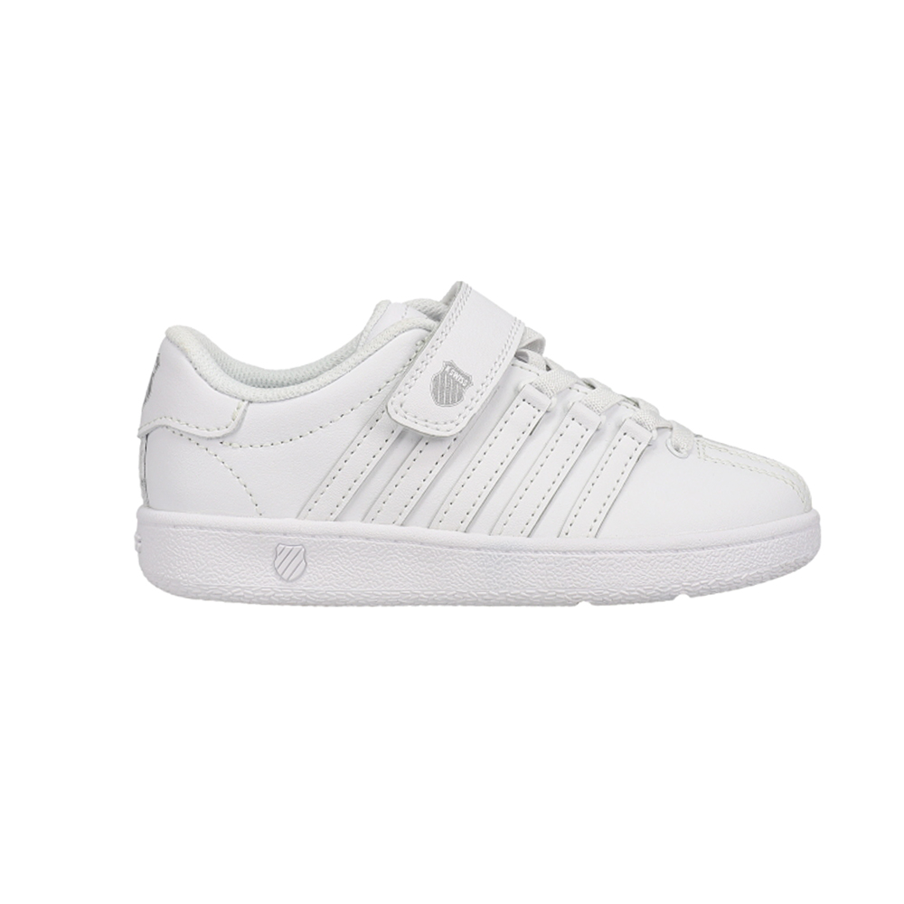 Shop White Boys K-Swiss Classic VLC Lace Up Sneakers (Little Kid)