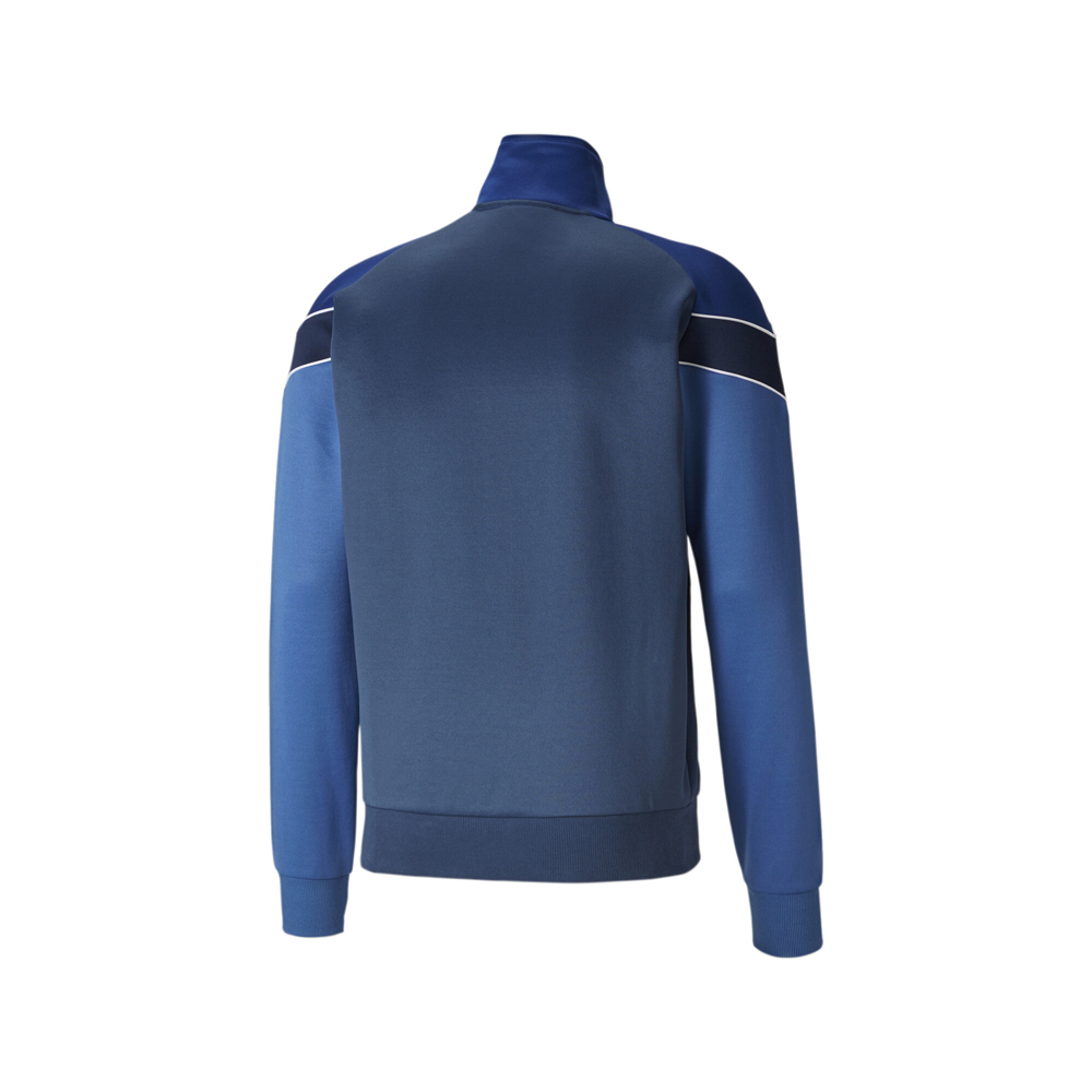 Puma L. London X Full Zip Track Jacket Mens Blue Casual Athletic Outerwear 53486