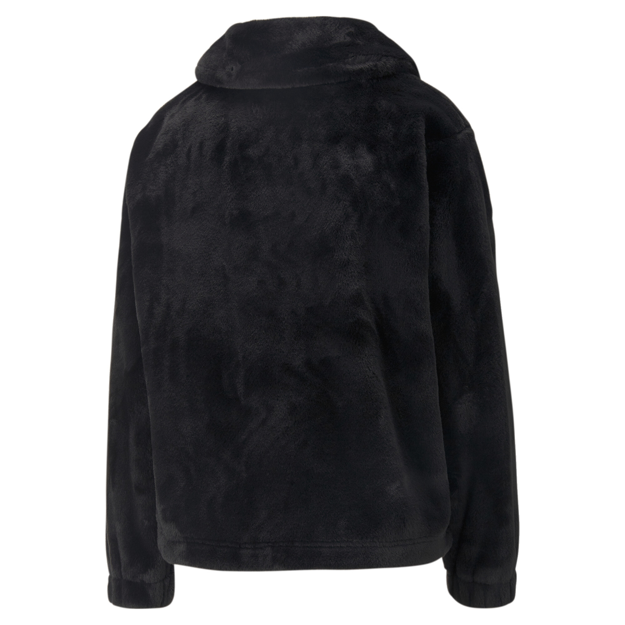 Puma Classics FullZip Jacket Womens Black Casual Athletic Outerwear 53569601