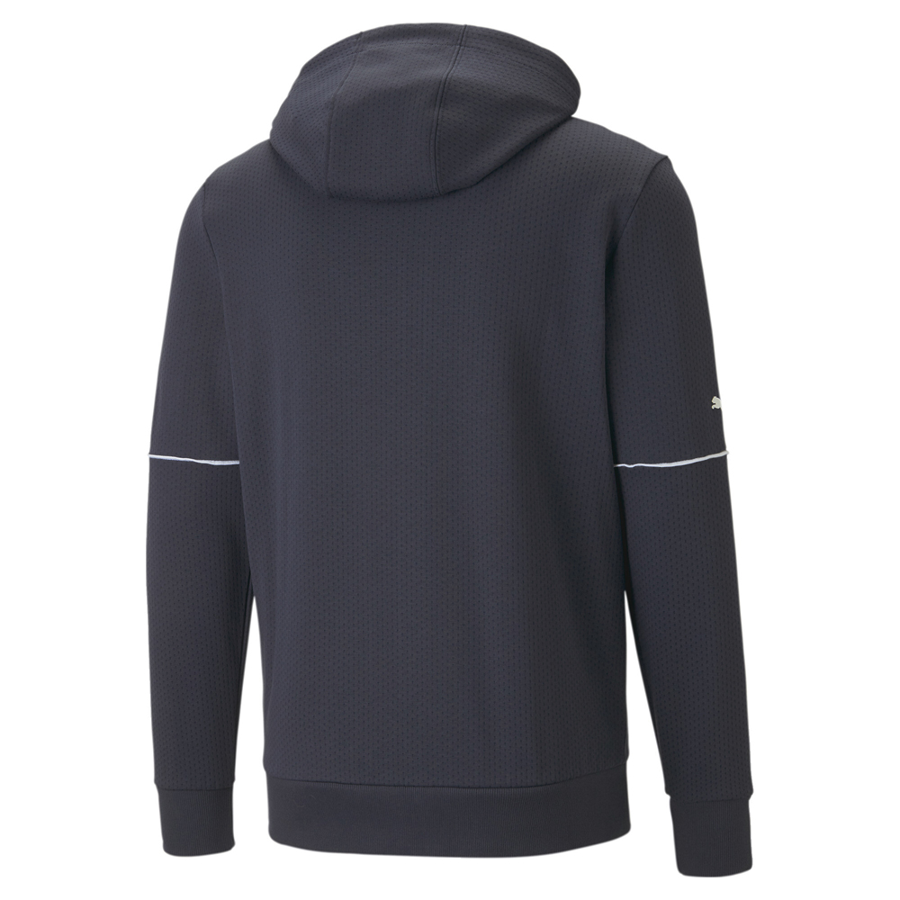 Puma Sf Race Motorsport Full Zip Sweat Jacket Mens Blue Casual Athletic Outerwea