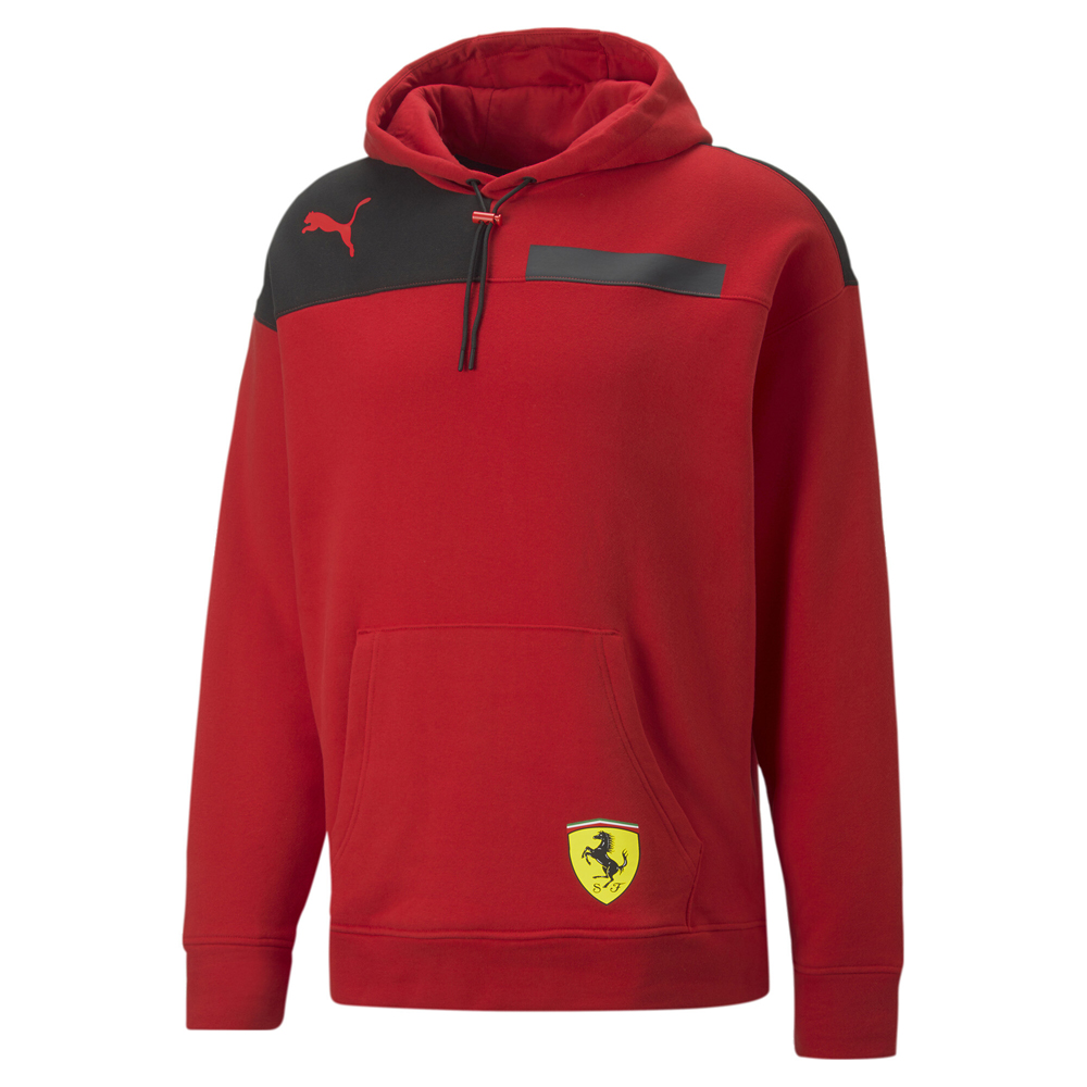 Puma red hoodie online mens