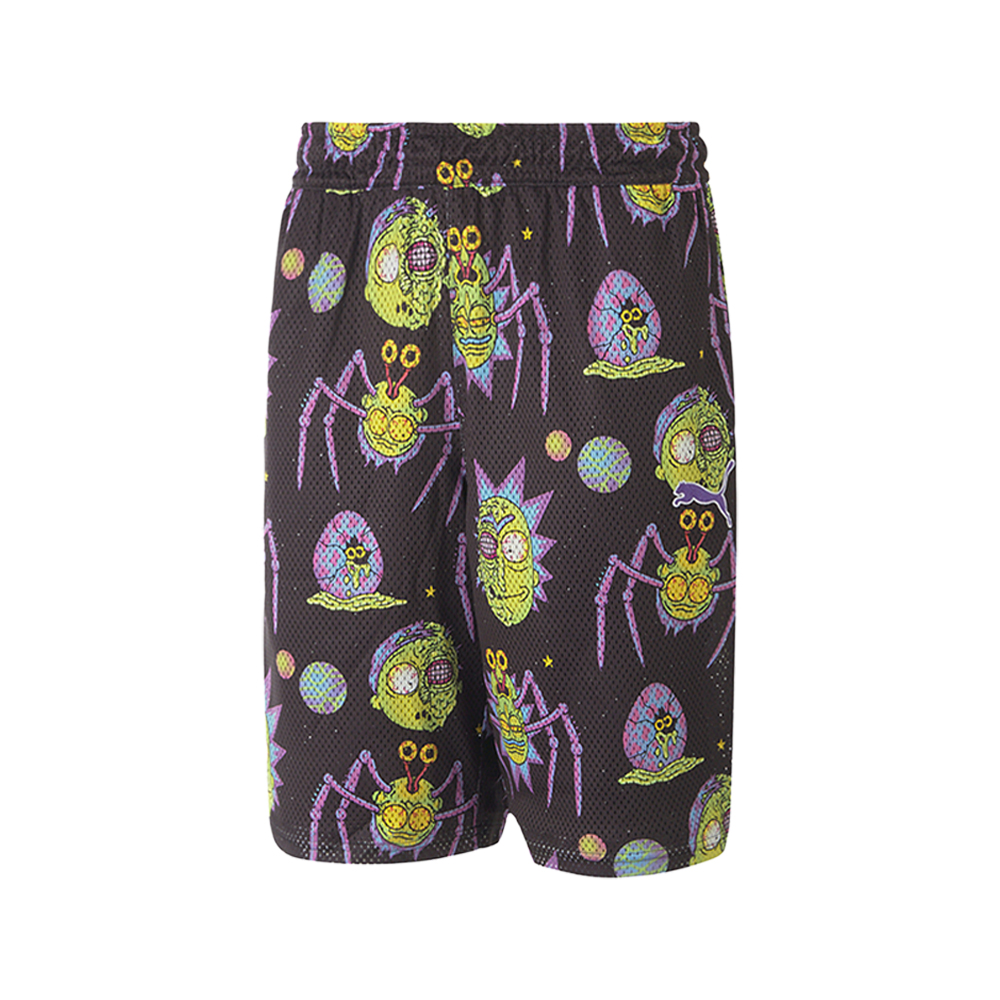 PUMA PUMA X RICK AND MORTY Graphic Athletic Shorts