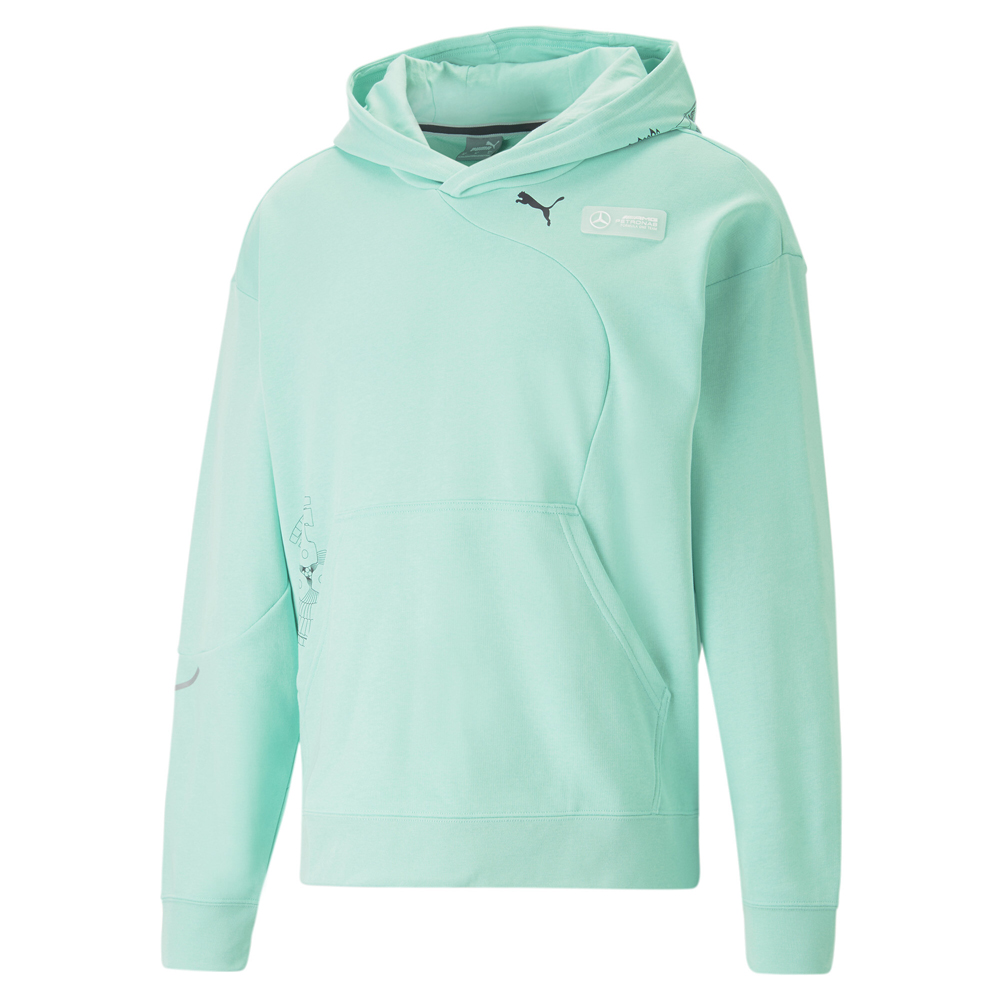 Puma Mapf1 Statement Pullover Hoodie Mens Green Casual Outerwear