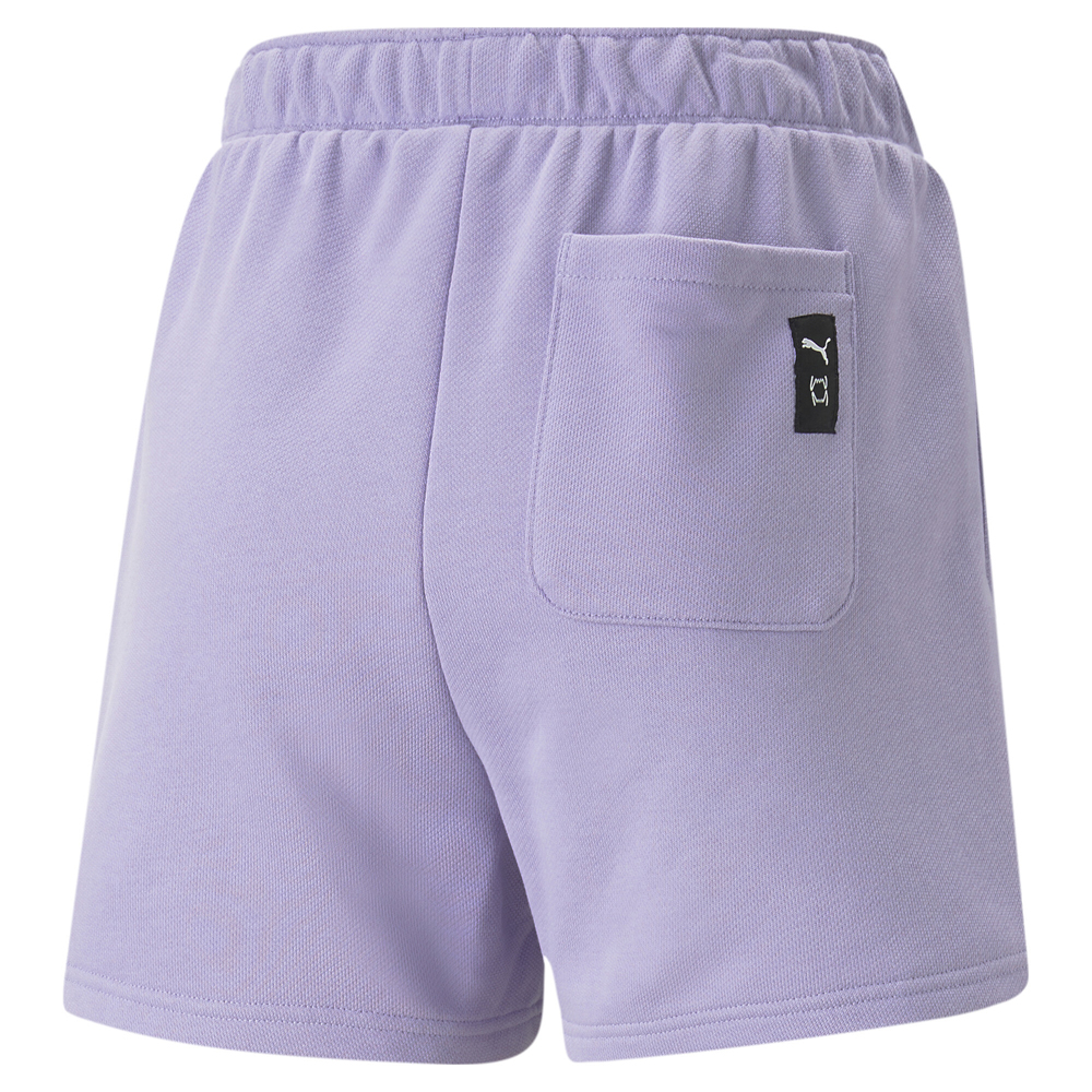 Puma shorts cheap womens purple