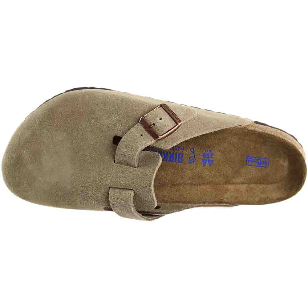 Boston Soft Footbed Suede Leather Clogs