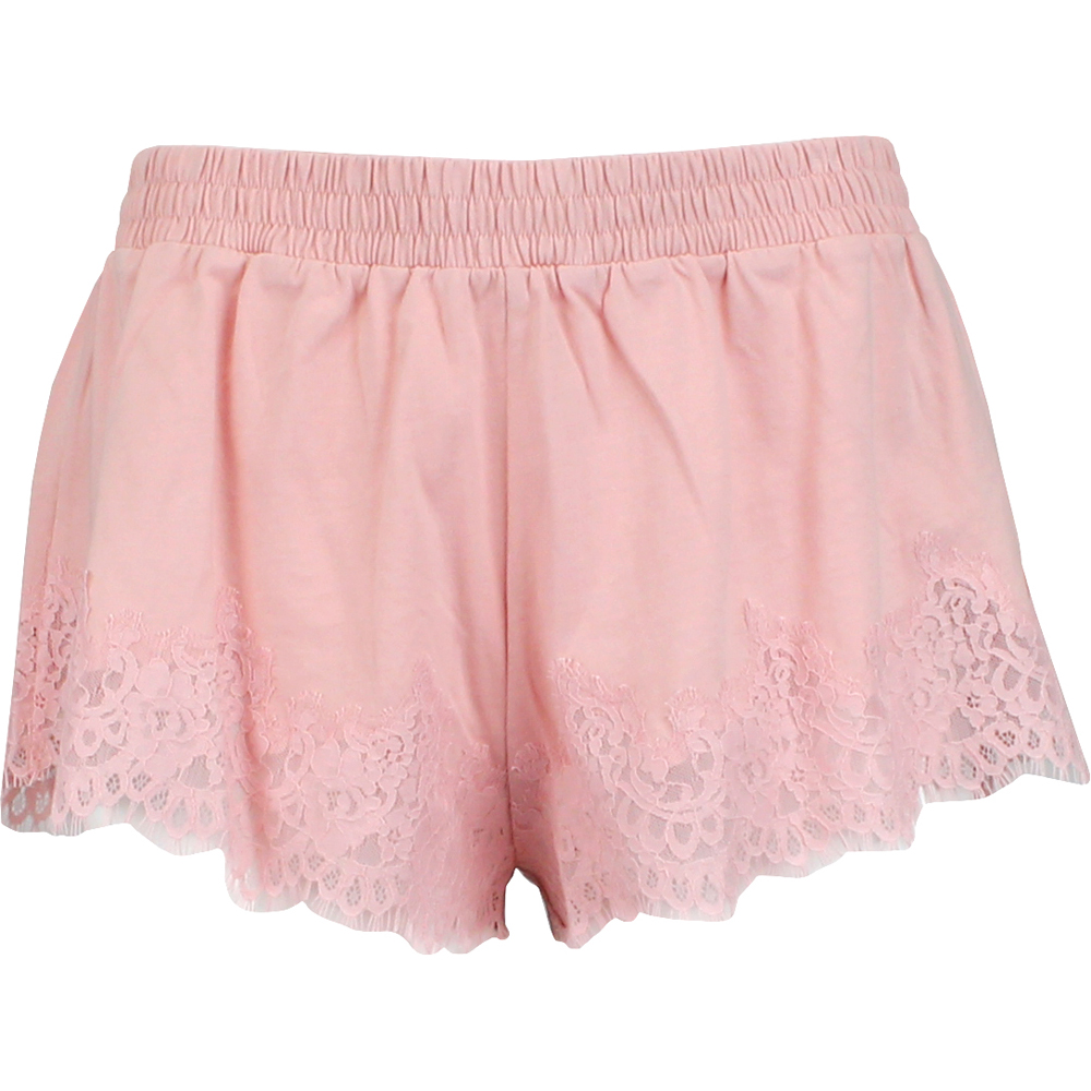 pink sleepwear shorts