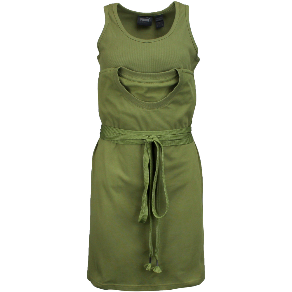 Puma Fenty By Rihanna Jersey Tee With Tank Green Womens Skirt