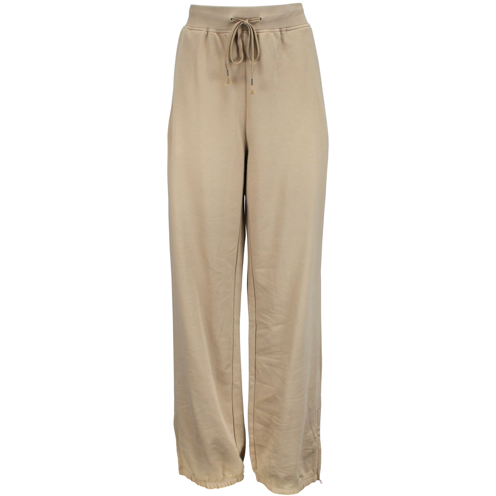 tan sweat suit