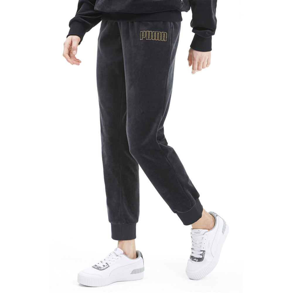 puma velour pants