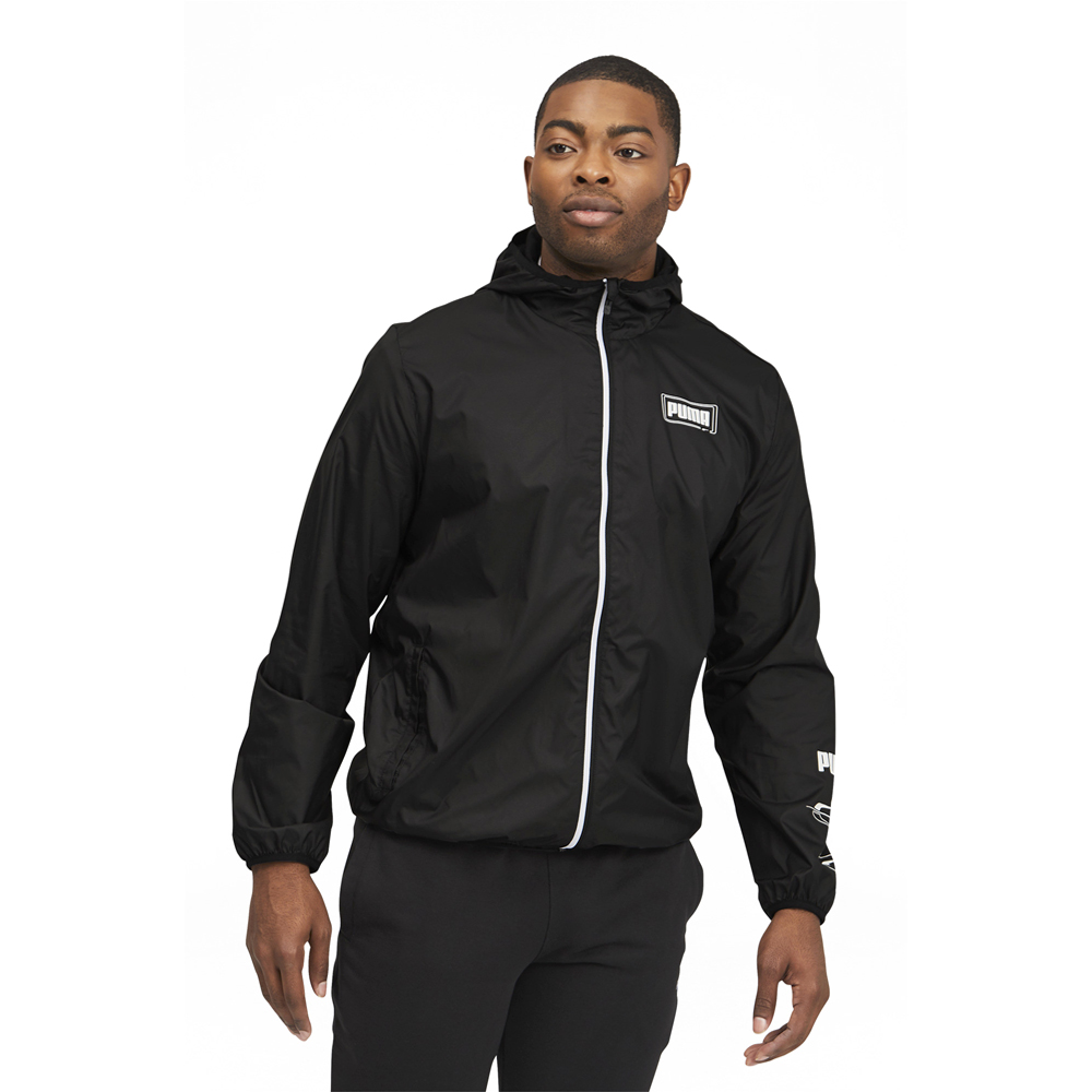 puma men's essentials rebel windbreaker