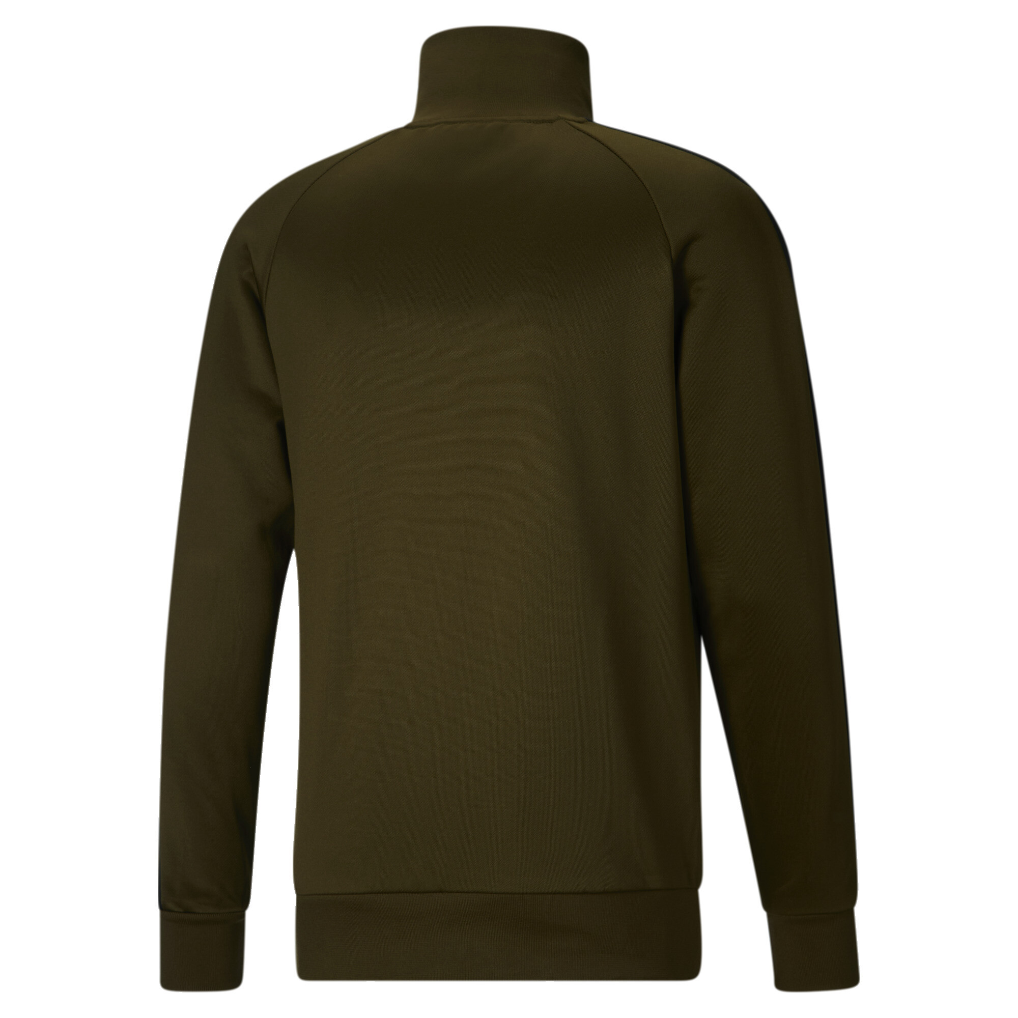 Puma Iconic T7 Full Zip Track Jacket Mens Green Casual Athletic Outerwear 589423