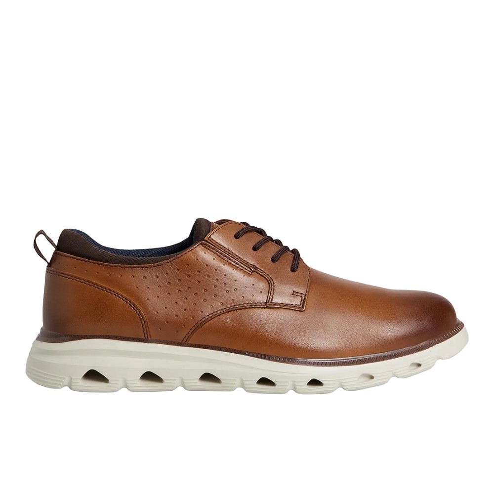 Johnston & Murphy Jenkins Plain Toe Lace Up Oxford Shoe