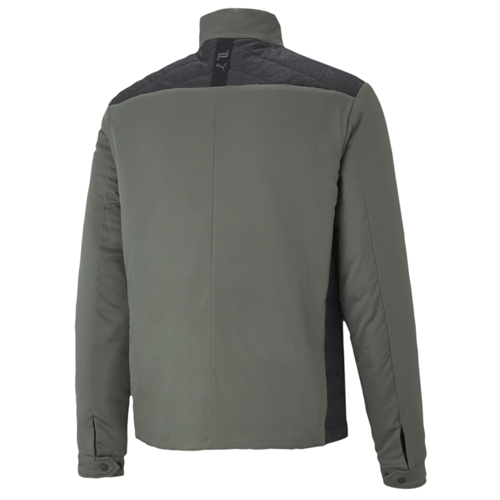 Puma Porsche Design Racing Jacket Mens Green Casual Athletic Outerwear 598208-05