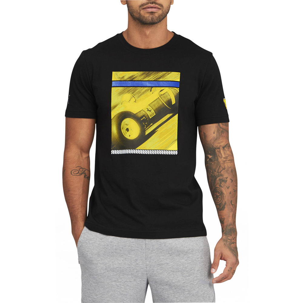 puma ferrari street crew t shirt