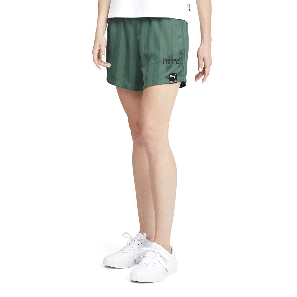 Женские шорты Puma Poly Jersey Green Casual 599713-45