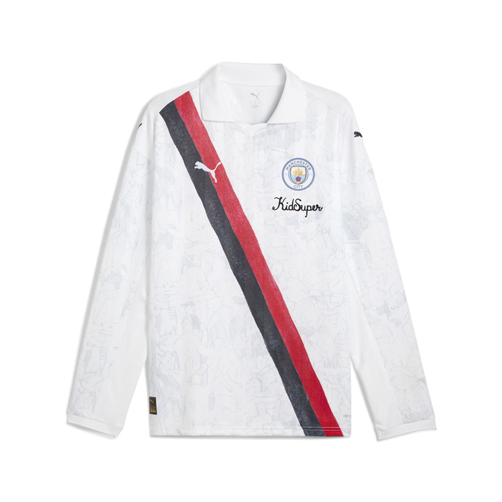 PUMA X Kidsuper Manchester City F.C. Retro Long Sleeve Shirt Mens