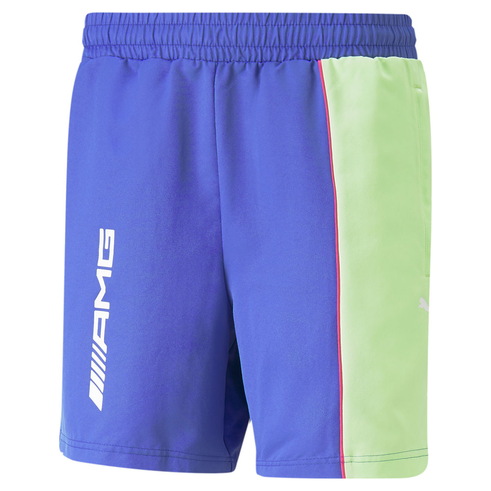 Puma Amg Woven Shorts Mens eBay Athletic Casual 62027210 Bottoms Blue 