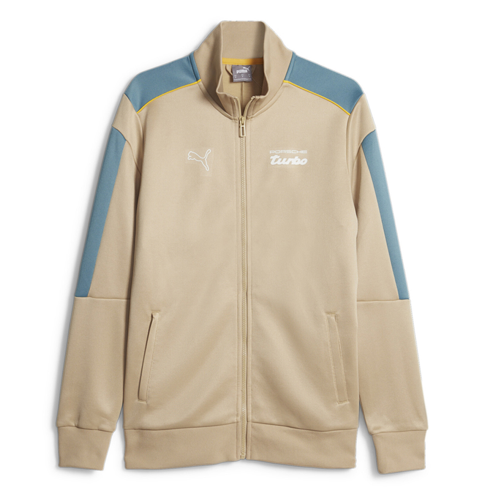 PUMA Pl Mt7 Full Zip Track Jacket Mens Brown Casual Athletic